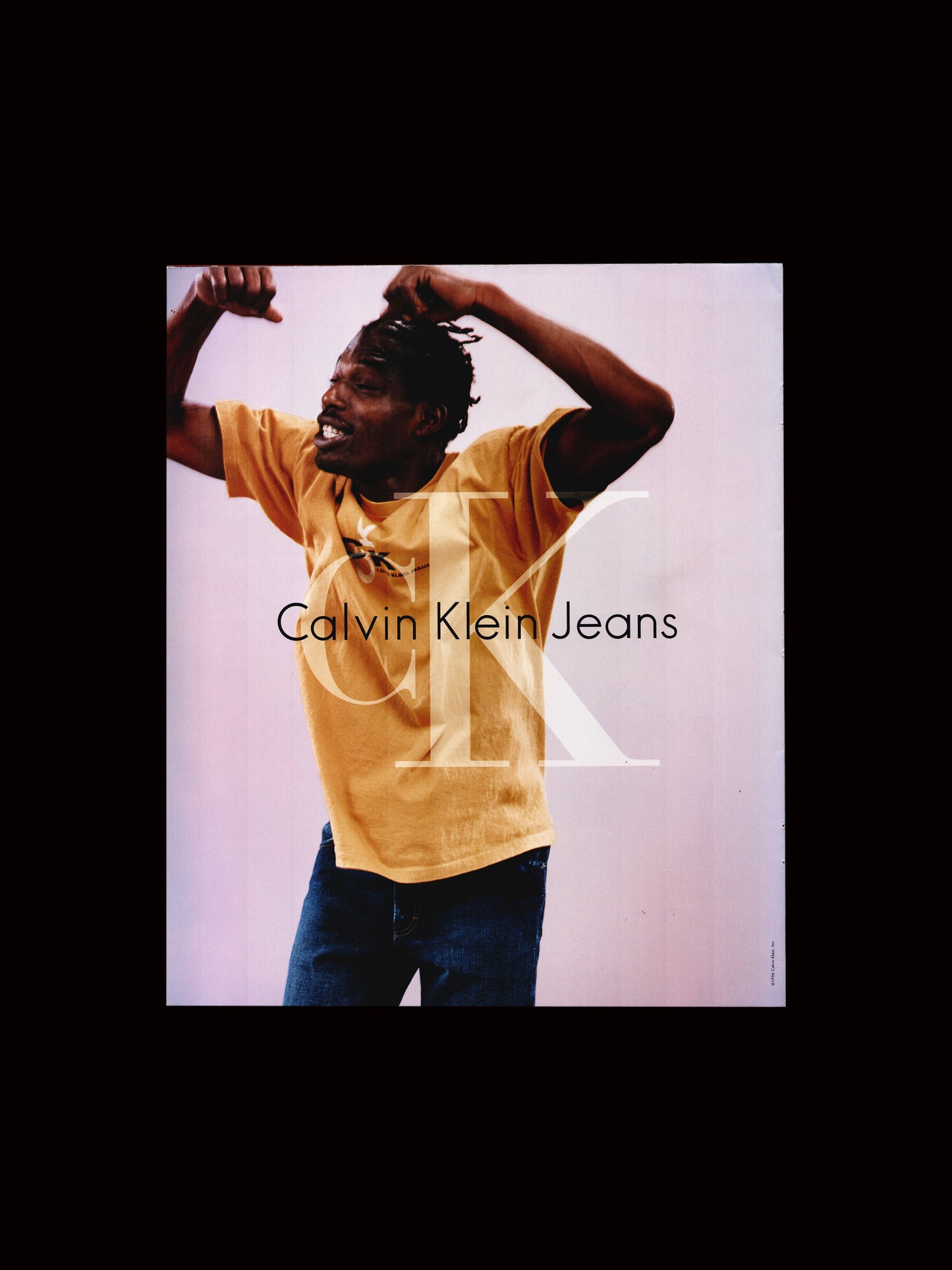 CALVIN KLEIN JEANS LOOKBOOK / POSTER (1996)