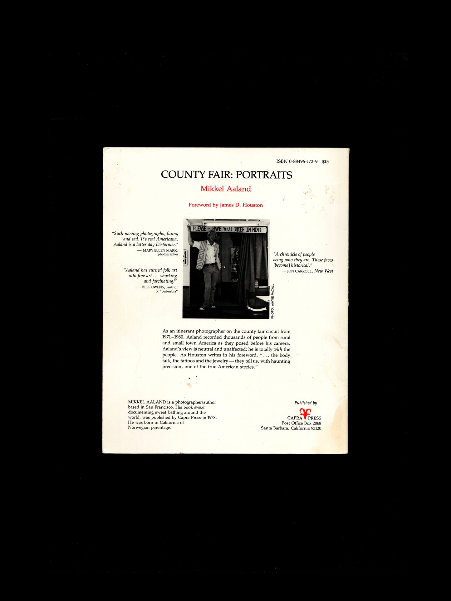 COUNTY FAIR PORTRAITS (1981)