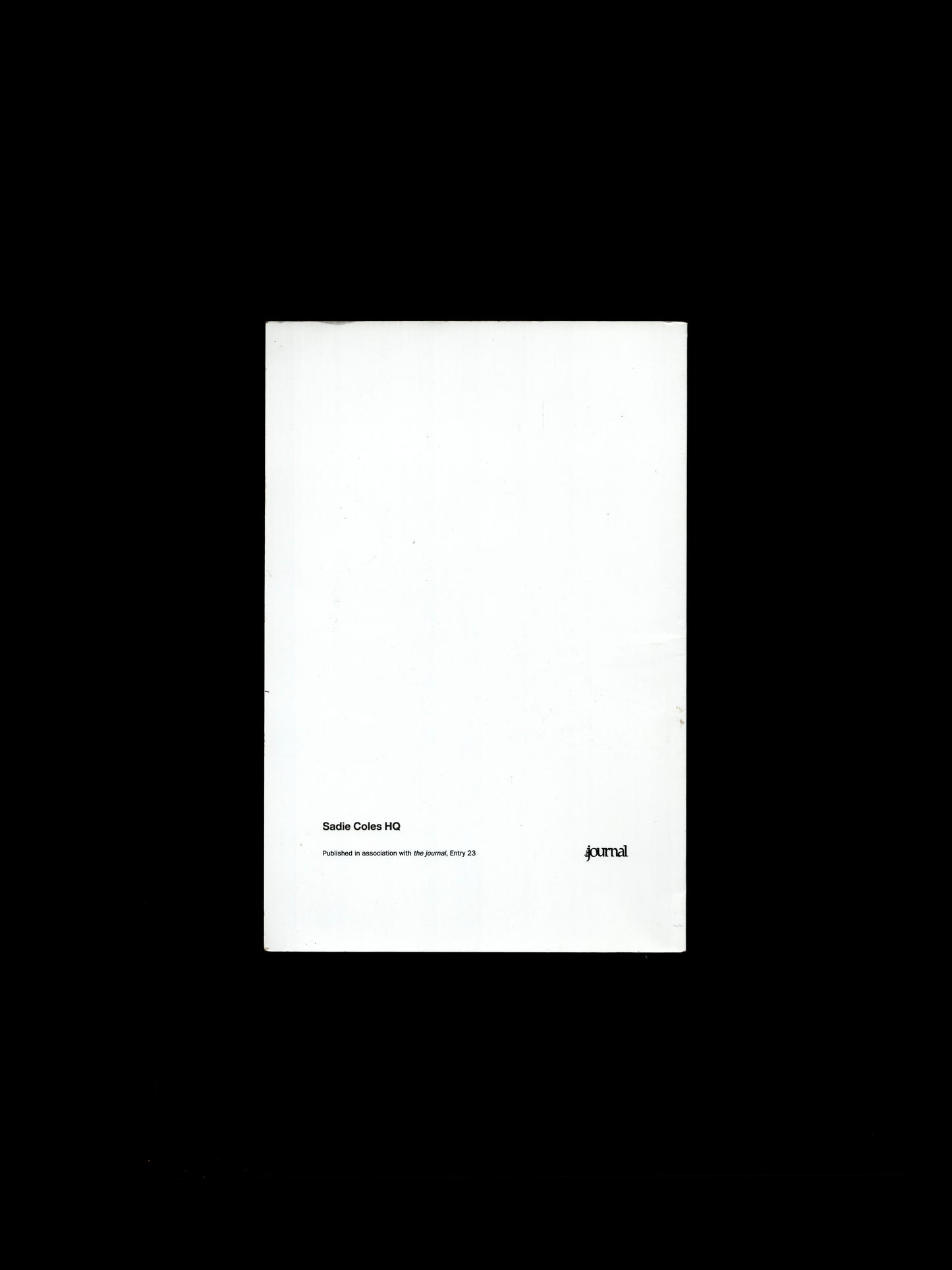 WHAT'S IN MY LIBRARY (2009)