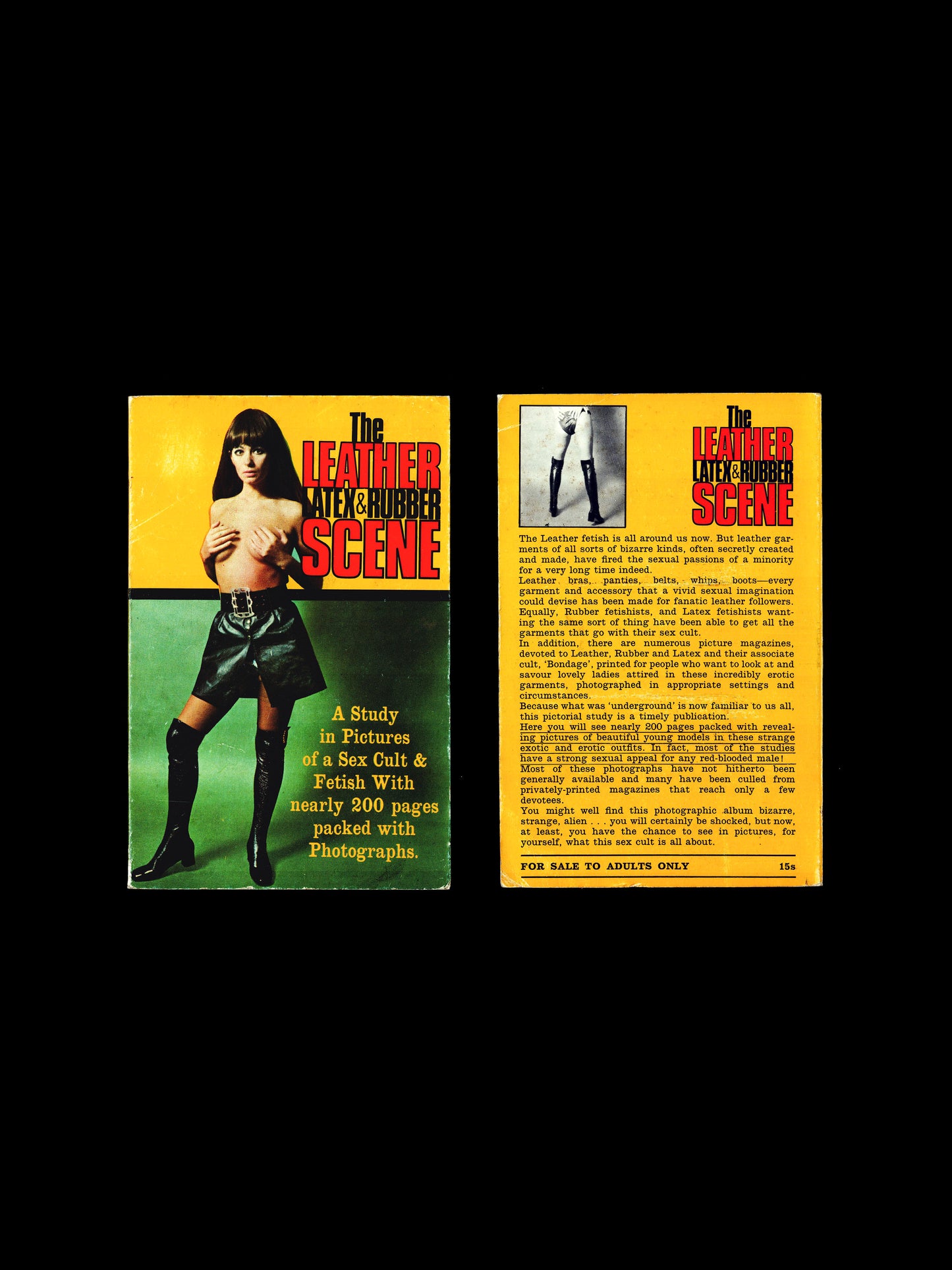 THE LEATHER 'LATEX & RUBBER' SCENE (1970)