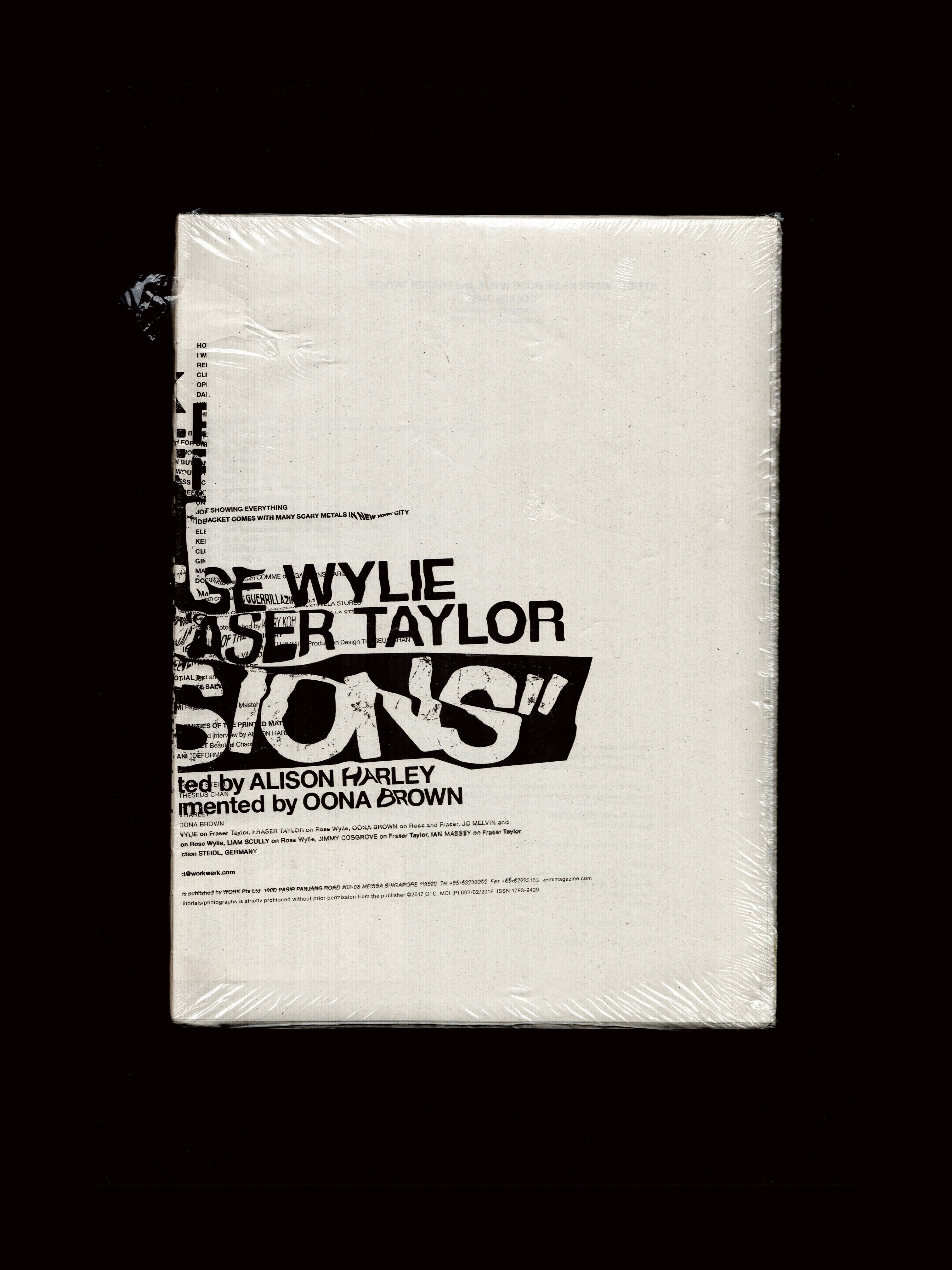 NO 24: ROSE WYLIE AND FRASER TAYLOR "COLLISIONS" (2017)