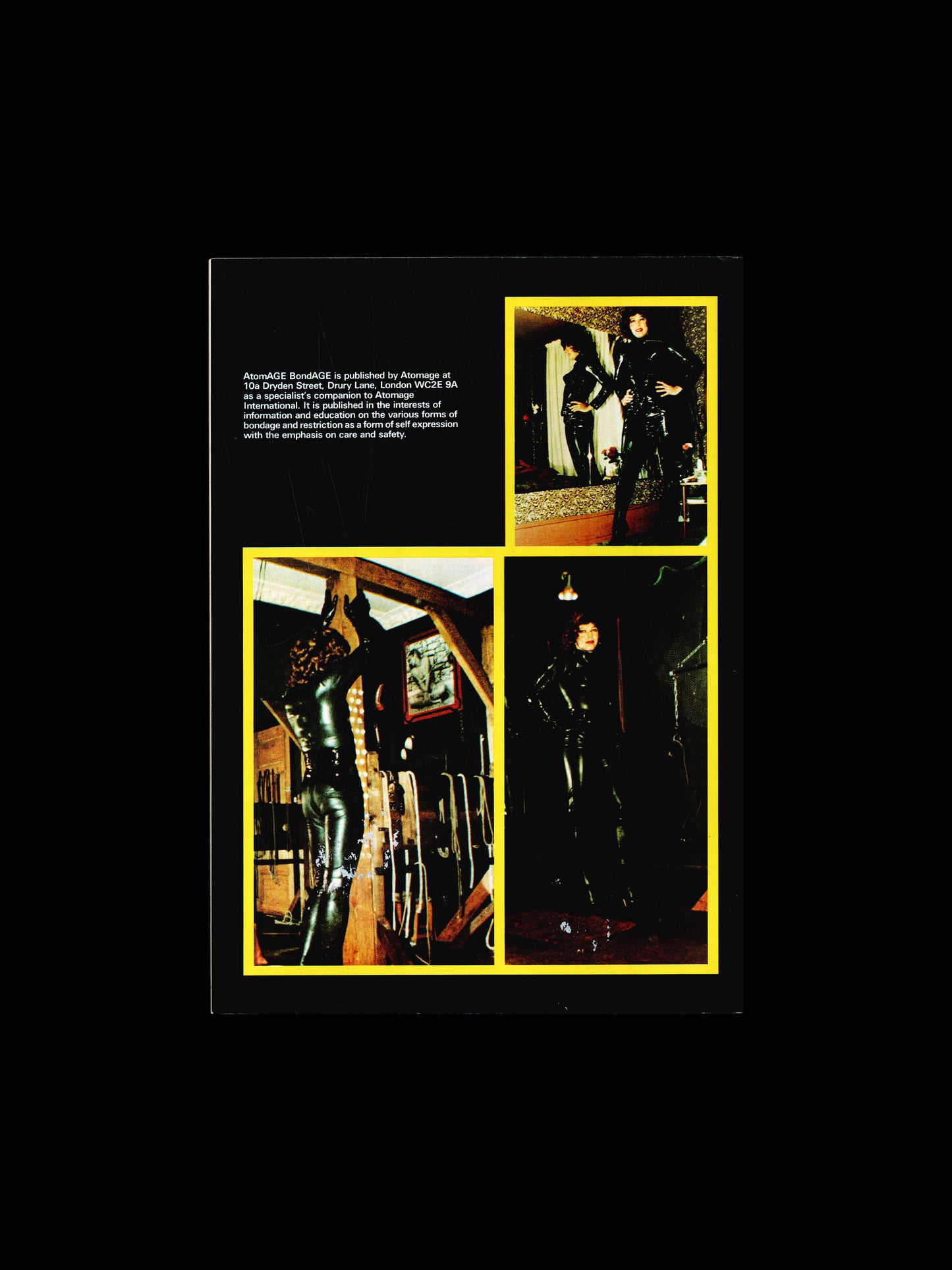 BONDAGE NO 1 - NO 5 FULL SET (1982-1984)