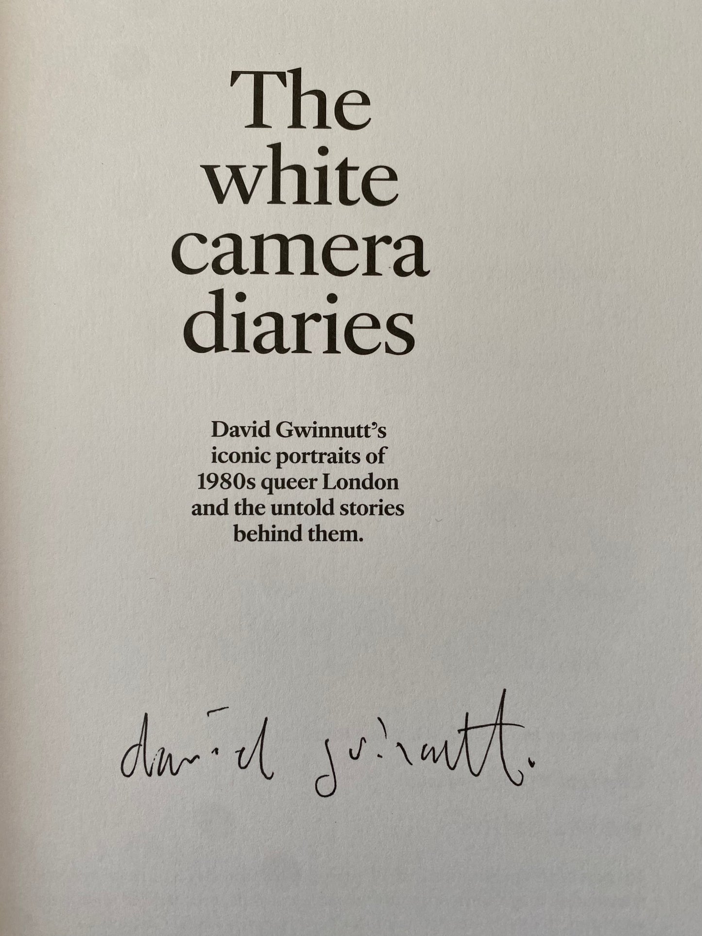 The White Camera Diaries (2017)