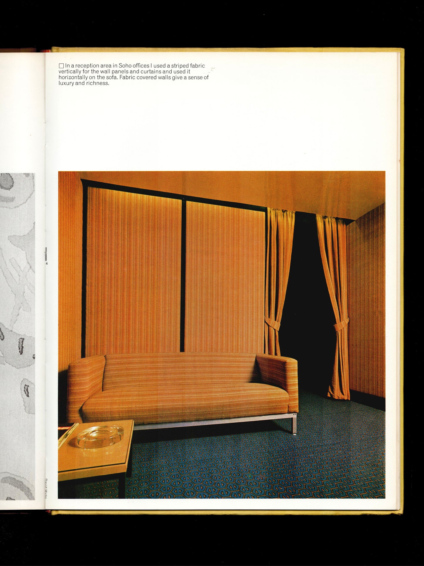 DAVID HICKS ON DECORATION WITH FABRICS (1971)