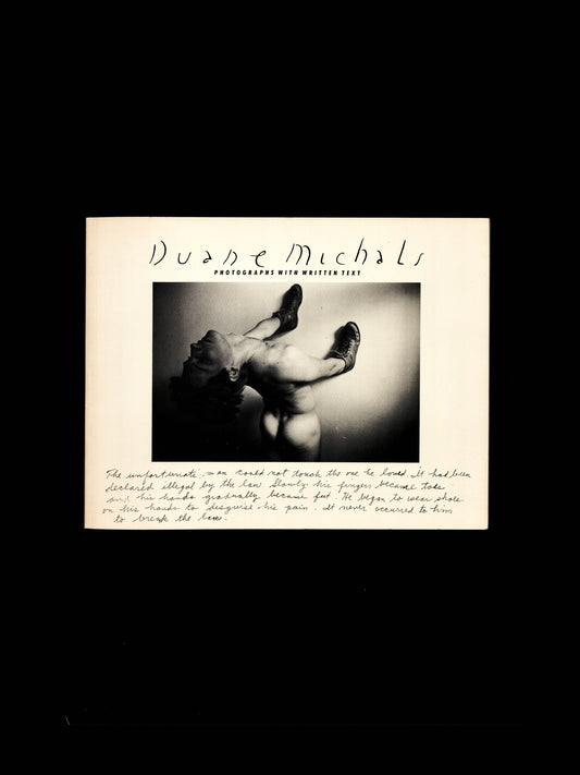 PHOTOGRAPHS WITH WRITTEN TEXT (1981) SIGNED