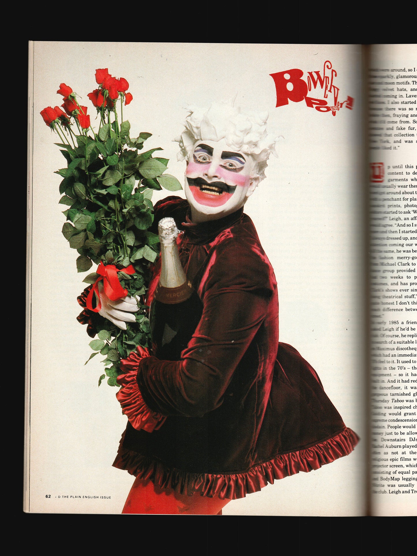 NO 48: OINK! LEIGH BOWERY DRESSES UP (1987)