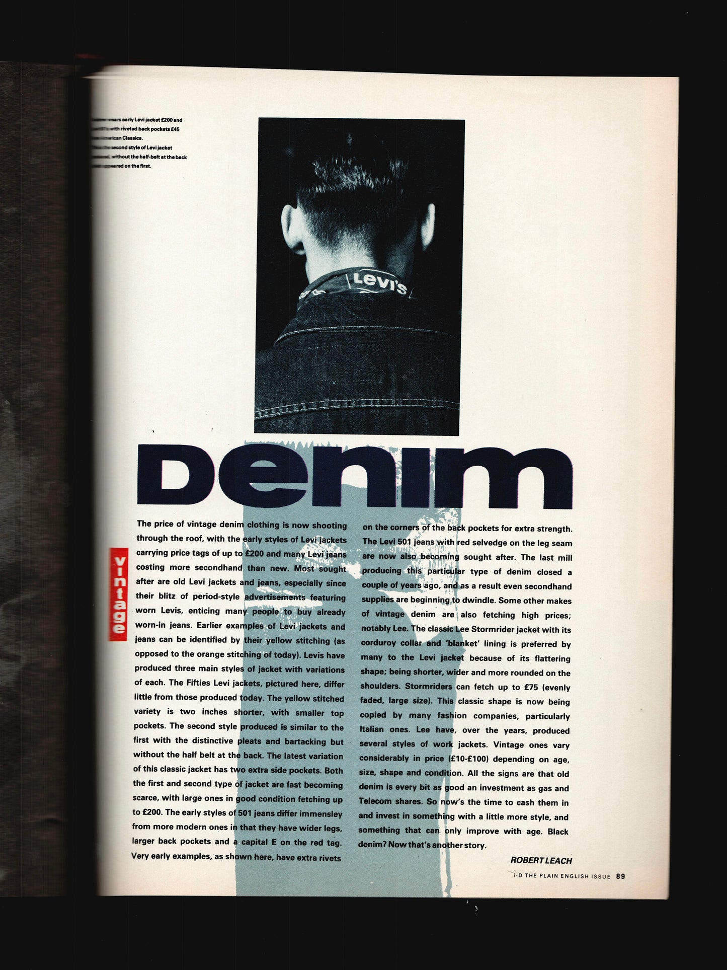 NO 48: OINK! LEIGH BOWERY DRESSES UP (1987)