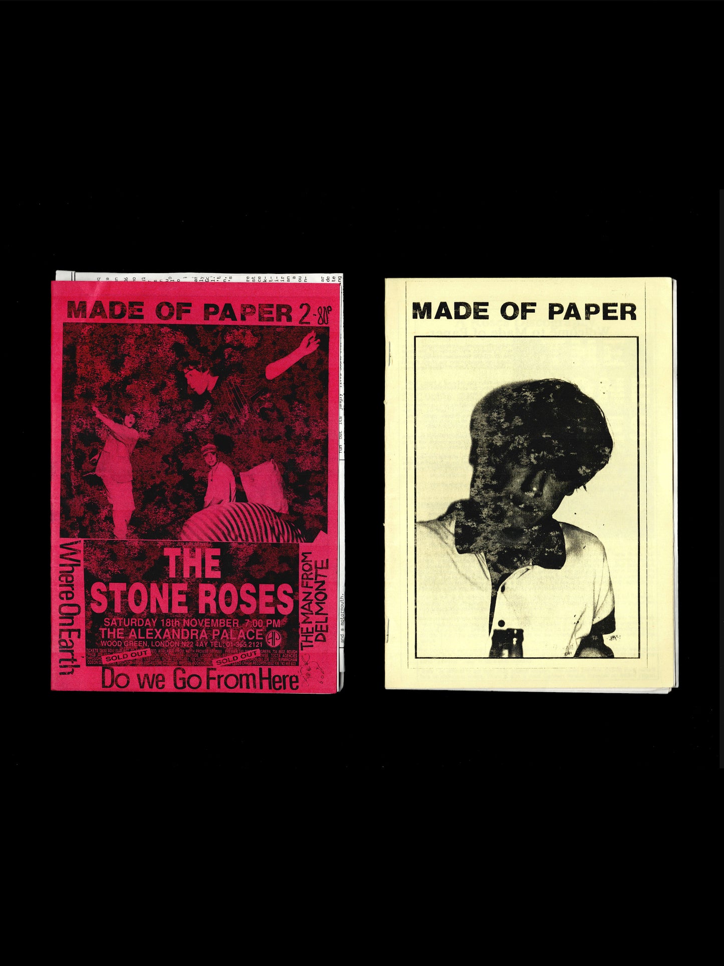 MADE OF PAPER NO 1 & NO 2 FULL RUN  (1987-1989)