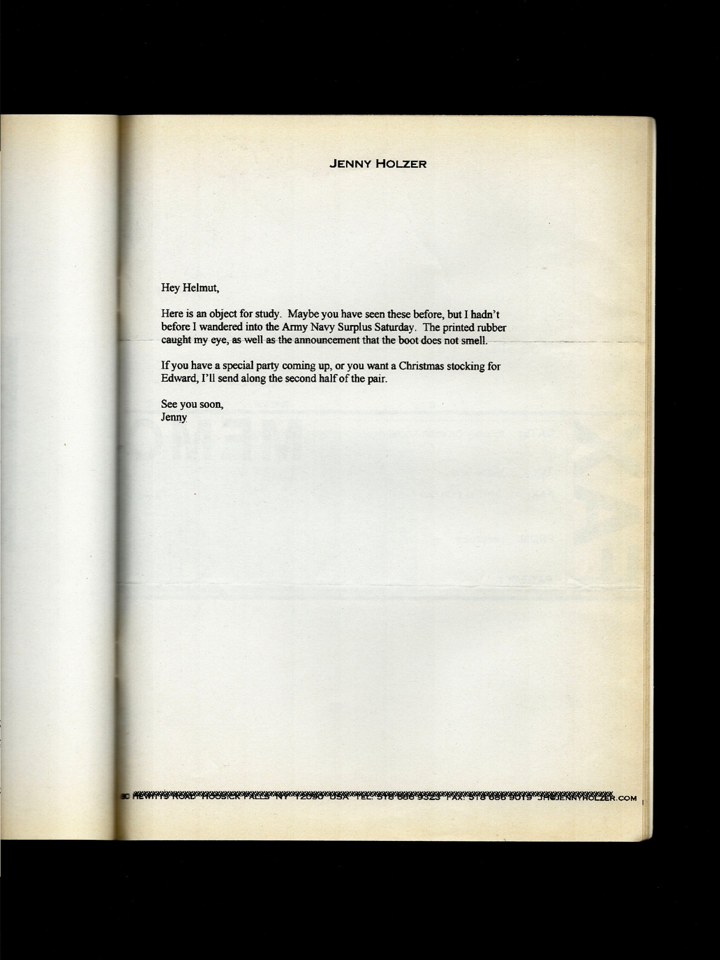 THE HELMUT LANG PURPLE BOOK (2007)