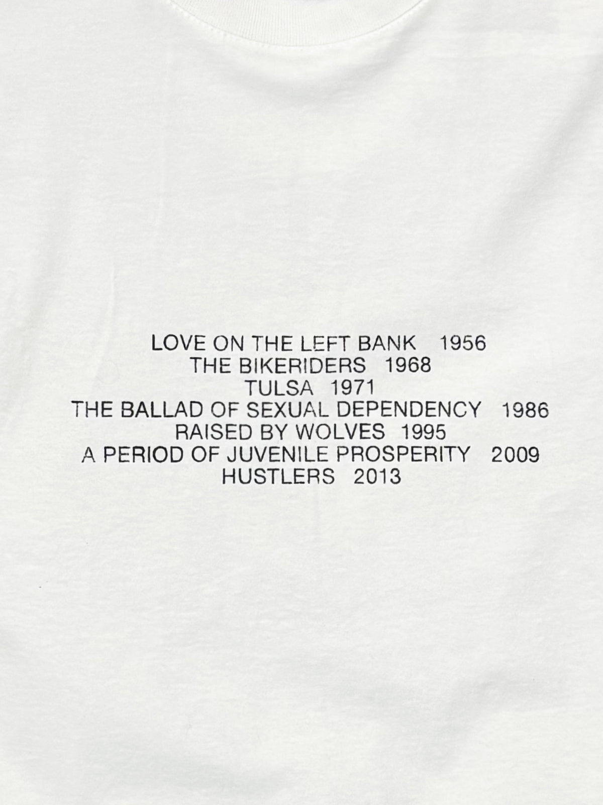 LTD EDITION 'THE LIST' T-SHIRT (2026)