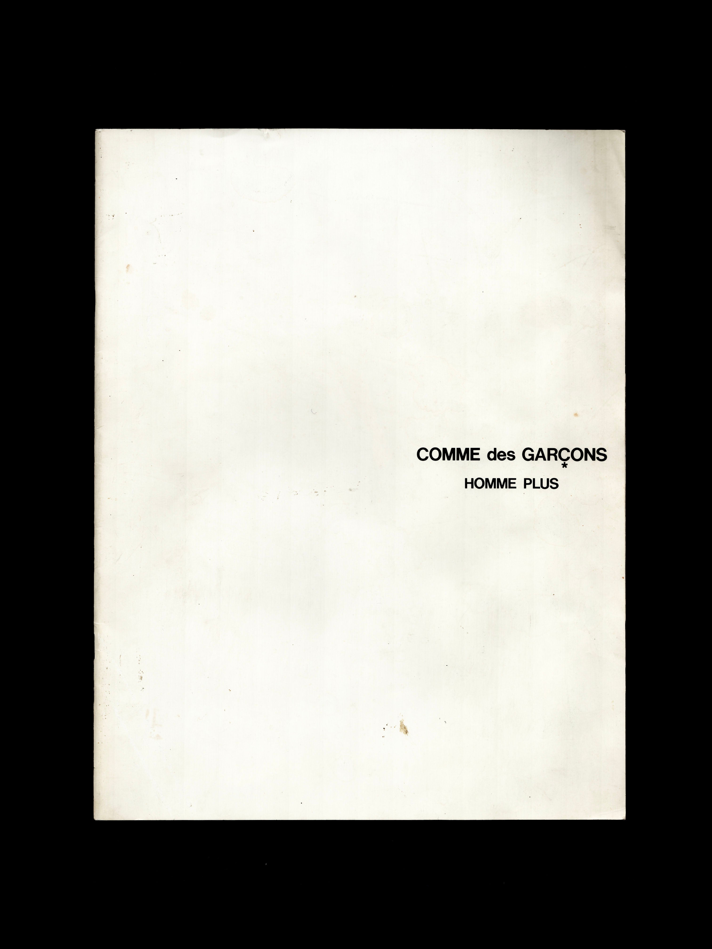 COMME DES GARCONS HOMME PLUS NO.4 (1987)