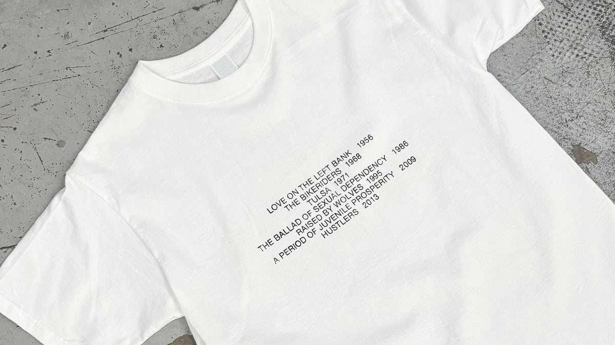 LTD EDITION HAND SILKSCREENED T-SHIRT