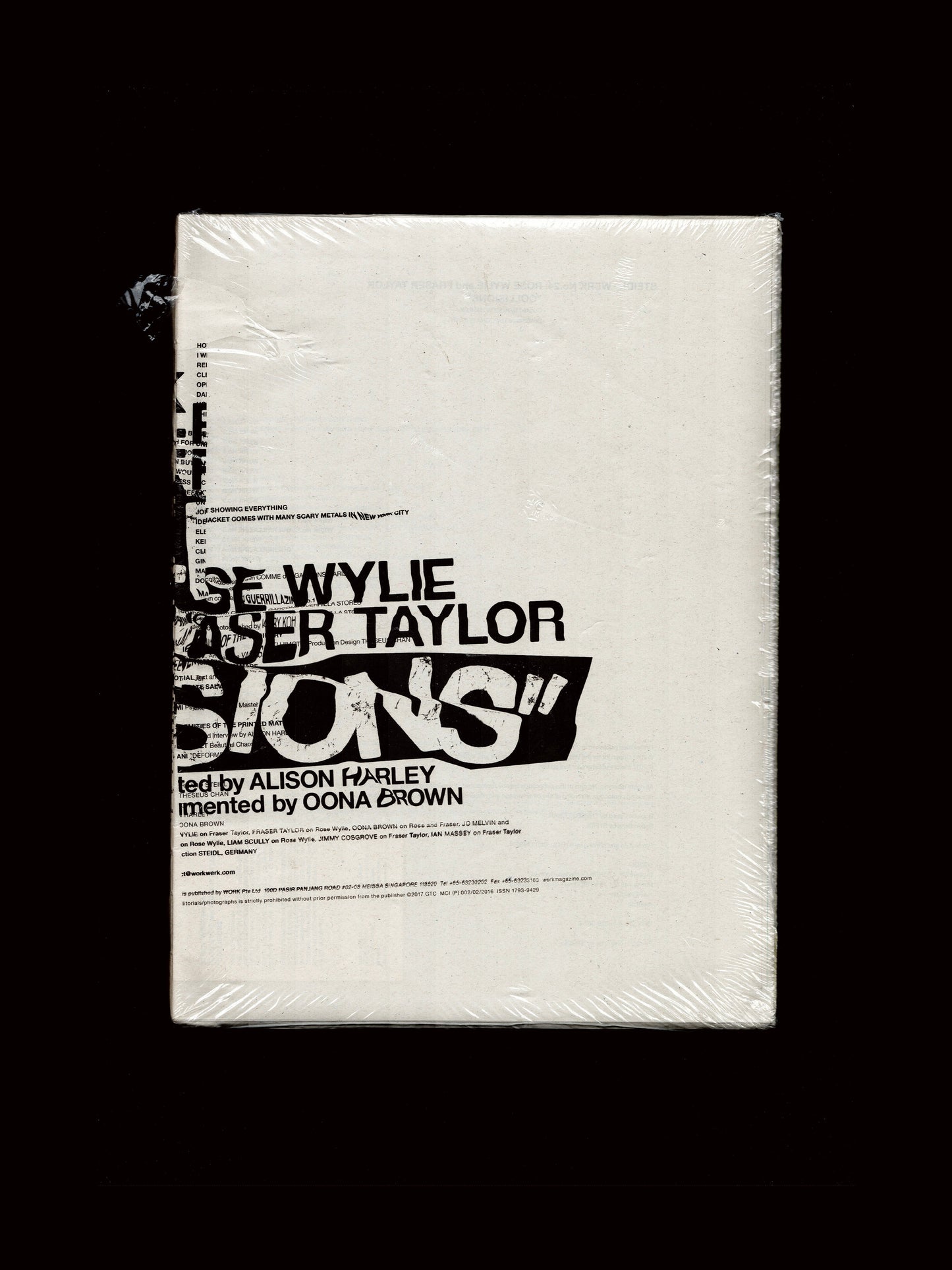 NO 24: ROSE WYLIE AND FRASER TAYLOR "COLLISIONS" (2017)