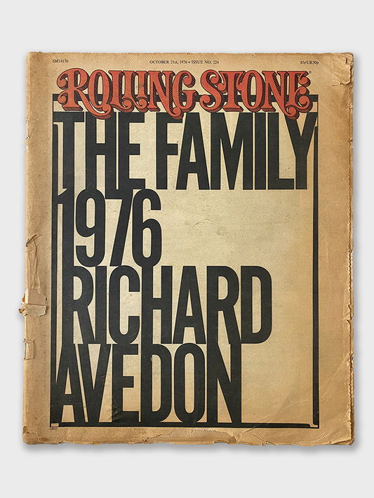 Rolling Stone - The Family 1976 Richard Avedon (1976)