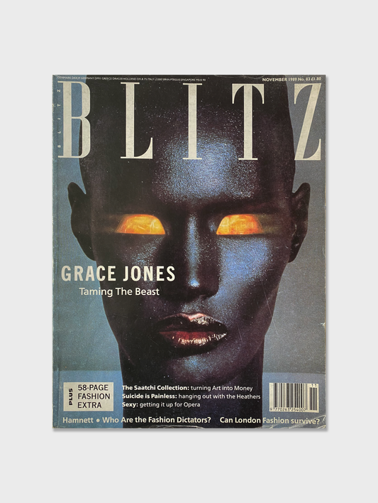 Blitz Magazine - Grace Jones By Jean Paul Goude (1989)
