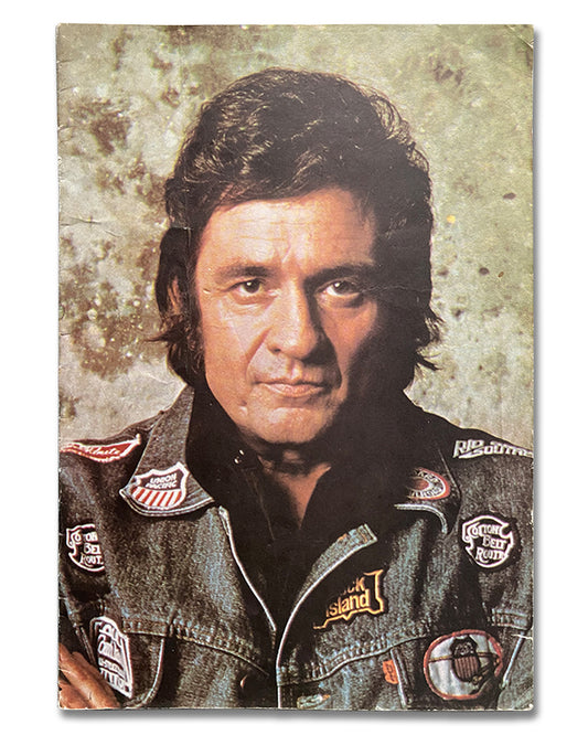 Johnny Cash European Tour Programme (1975)