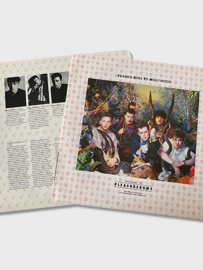 Frankie Goes To Hollywood - And Suddenly There Came A Bang / Welcome To The Pleasuredome LP & Book Set (1984)
