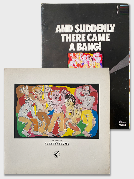 Frankie Goes To Hollywood - And Suddenly There Came A Bang / Welcome To The Pleasuredome LP & Book Set (1984)